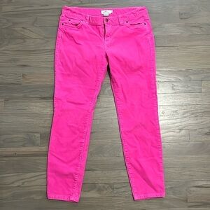 Vineyard Vines Pink Corduroy Pants. Like new! Size 8